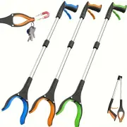 Foldable Pick Up Tool Easy Reach Grab Grabber Stick Extend Reacher AU