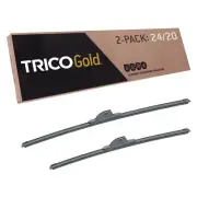 TRICO Gold 24 & 20 Inch Wiper Blades Pack of 2 for Select Vehicles