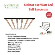 Ozistar 650 Watt Led Full Spectrum Dimmable | Hydroponics Guru