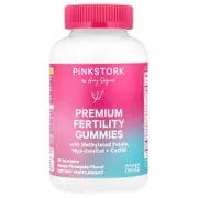 Pink Stork, Premium Fertility Gummies, Mango Pineapple, 60 Gummies