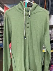 Buffalo David Bitton green hoodie size L but fits like a Medium