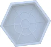 Generic Hexagon Paving Color Brick Reusable Sturdy Stepping Stone Paver Tool for Garden Patio Stepping Stones Floor Tile