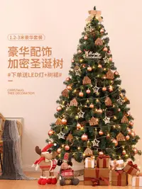 在飛比找樂天市場購物網優惠-聖誕樹 圣誕樹家用裝飾套餐加密1.5/1.8/2.1米大型發