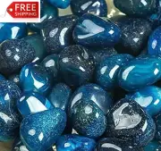 Royal Sapphire River Rocks, Pebbles, Garden Outdoor Decorative Stones, Natural G