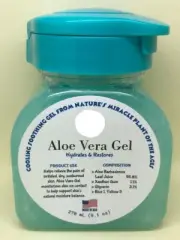 Blue Aloe Vera Gel For Hand and Body After Sun Sunburn Hydrate Relief 270 ml