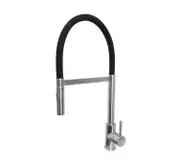Vellano Belluci Pull Down Sink Mixer Black Flexi Hose