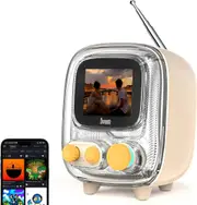 Divoom Tiivoo-2 Photo Album & Lyrics Speaker-White