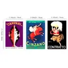 Art Canvas Wall Art Set of 3 Liqueur Posters 12 x 16” Canvases only