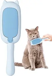 Pet Hair Remover Brush,Pet Hair Static Shedding Tools | Ergonomic Animal Grooming Comb Clothes Cleaning Supplies for Adults Family Friends