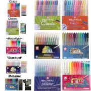 Sakura GELLY ROLL 12 Gel Pens Set Metallic Stardust Glaze Classic Moonlight Art