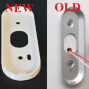 White WIRED Nest Hello Video Home Doorbell Bracket Faceplate Mounting Replacemet