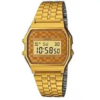 在飛比找PChome商店街優惠-CASIO WATCH 金色 復古風潮的方形經典電子中性錶 