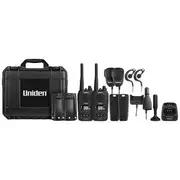 Uniden 5W Waterproof Smart UHF Radio XTRAK50 Tradie 2 Pack