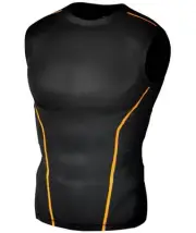 TM-7R05BO_M Tesla Compression Under Base Layer Gear Armour Wear Shirt