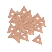 100x Dent Puller Rings Triangle Washer Garage Metal Shrink Tools Iron Sheet