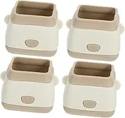 TEHAUX 1set Slip Chair Leg Pads Protective Table Feet Covers for Hardwood Floors Noise Reduction Furniture Feet Caps Durable Design for Indoor Use 4pcs