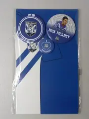 NRL BADGE CARD..... NICK MEANEY. BULLDOGS