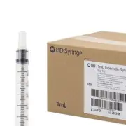 1ML SYRINGE BD LUER SLIP TUBERCULIN 100 STERILE SYRINGES Pet feeding etc