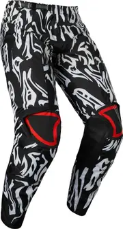 FOX 180 Peril Youth Motocross Pants, black-white, Size 26 Black White