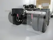 Pair Aluminum Rear Clear Mud Flap Mount Tamiya 1/14 R/C TOY King Grand Hauler