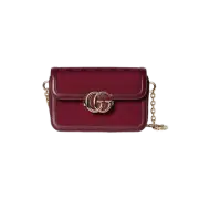 Gucci Go Small Shoulder Bag Rosso Ancora Red