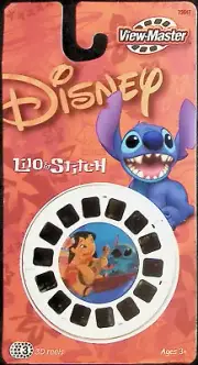 Disney's Lilo & Stitch 3d View-Master 3 Reel Packet SEALED