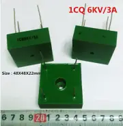 1pcs 1CQ 6KV/ 3A high voltage silicon stack rectifier full bridge silicon bridge