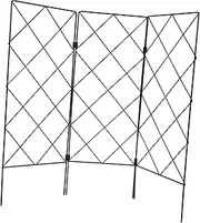ORFOFE Folding Plant Support Bracket for Climbing Vines and Flowers Sturdy Trellis Stand for Tomatoes Cucumbers Peas and More Durable Outdoor Garden Plant Rack