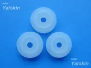 3 New White Round Ear Buds Earbud Tips Gel For BlueAnt T1 Headset