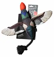 Spunky Pup Fly & Fetch Launching Floating Dog Toy - Duck, BRAND NEW