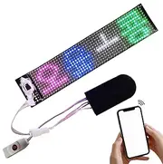 Car Window LED Display,Automobile Message LED Display - Waterproof Animation Message Scrolling Sign, LED Scrolling Text Pattern Screen For Car Window, Shop, Bar And Entrance Sign