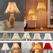 Fringe Lampshades Floral Cloth Lace Light Lamp Cover Table Pendant Home Decor
