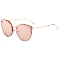 在飛比找ETMall東森購物網優惠-TOM FORD 水銀面 太陽眼鏡(玫瑰金色)TF720K