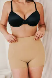 Cupshe Second Skin Nude Shapewear Bottoms - Beige,L