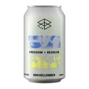 Range Freedom & Resolve DDH Kellerbier 330ml Can