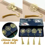 Chinese Style Metal Bookmark Classic Book Marker Reading Marker Collection Gift