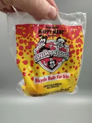 1993 McDonalds Happy Meal Toy Animaniacs Bicycle Built For Trio Wakko Yakko Dot