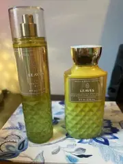 LEAVES Bath And Body Works Lotion And Mist Set