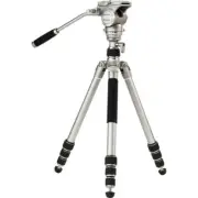 MeVIDEO GlobeTrotter Video Travel Tripod Kit - Aluminum, Titanium
