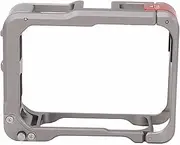 for 360 Ace Pro 2 Aluminum Frame Cage, Camera Protective Cage Lightweight Frame Housing for Video Cameras with Cold Shoe Interface, Quick Release Flip Design