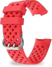 Replacement Strap Bracelet Silicone Wristband Watch Bands Watchband Replacement for Fitbit (Charge 3 4)