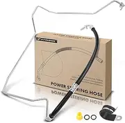 A-Premium Power Steering Hose Pressure Hose Line Assembly Compatible with Volvo S60 2005 V70 2005-2007 2.4L Pump To Gear/Rack Pinion Replace# 30645991