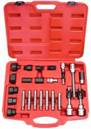 PKTool PT51007 - Alternator Pulley Remover Kit - 23 Piece