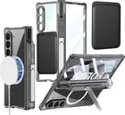 for Samsung Z Fold 6 Magsafe Case【with S Pen Fold Edition】&Card Holder,Hinges