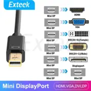 Mini Displayport DP to HDMI VGA DVI Display Port Adapter Cable for MacBook iMac