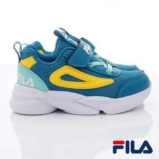 FILA斐樂頂級童鞋-輕量慢跑鞋2-J823V-661綠(中小童段/中大童段