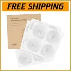 500 Pcs Reusable Aluminum Foil Lids for Nespresso VertuoLine - Strong Adhesive