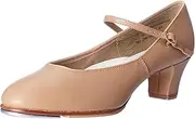 [Capezio] Women’s Leather Tap Jr. Footlight 1.5 inch dance shoes
