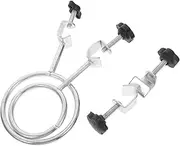 GETAJGHSD 3pcs Flask Clamp Burner Stand Lab Beakers Brewing Ring Laboratory Tripod Chemistry Stand Graduated Beaker Laboratory Retort Stand Beakers for Lab Clamp
