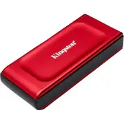 Kingston SXS1000 2TB USB-C Portable SSD - Up to 1050MB/s - Red Color [SXS1000R/2000GA]